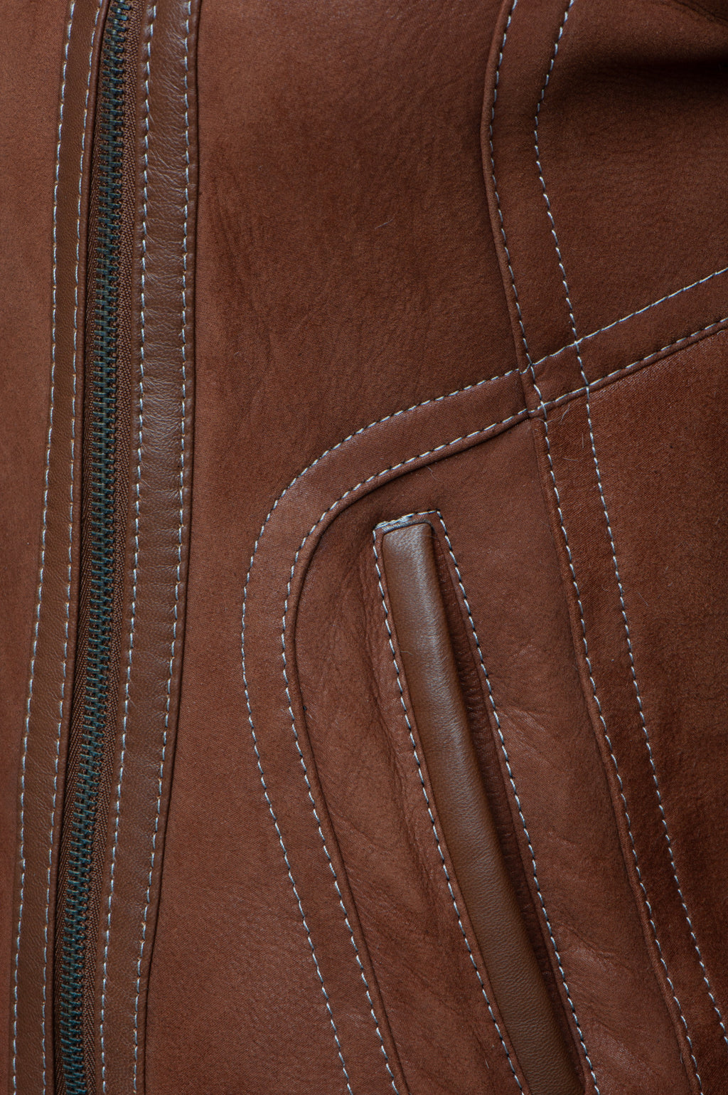 Reyna's Tan Sheepskin Shearling B-3 Bomber Style Jacket - Shearling leather