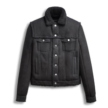 Load image into Gallery viewer, Shearling leather Jacket
