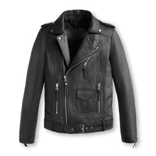 Load image into Gallery viewer, Classic Biker Leather Jacket
