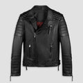 Men Vintage Biker Leather Motorcycle Jacket