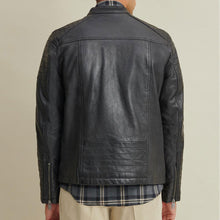 Load image into Gallery viewer, Moto Biker Leather Jacket | Biker Jackets | Motorcycle Leather Jackets
