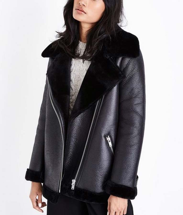 Locke and Key Dodge Jacket - Shearling leather