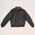 Men Horseskin Brown A2 Flying Leather Bomber Jacket - A2 Bomber Jacket