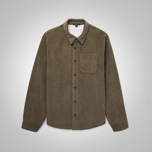 Load image into Gallery viewer, Men&#39;s Soft Shearling Corduroy Jacket
