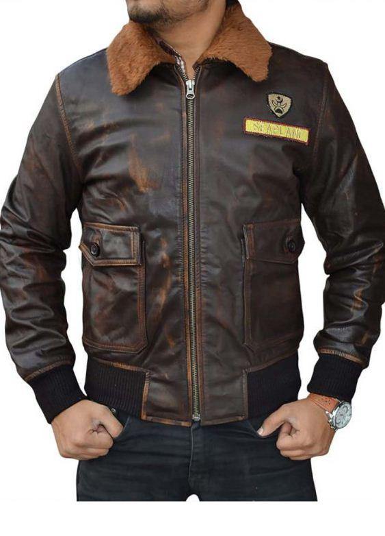 Alex Jumanji Nick Jonas Jacket - Shearling leather