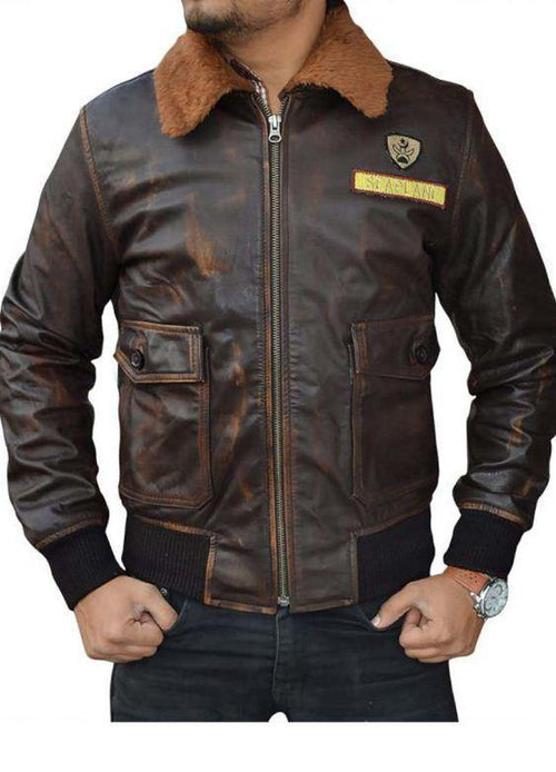 Alex Jumanji Nick Jonas Jacket - Shearling leather