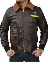 Load image into Gallery viewer, Alex Jumanji Nick Jonas Jacket - Shearling leather
