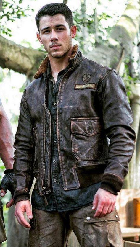 Alex Jumanji Nick Jonas Jacket - Shearling leather