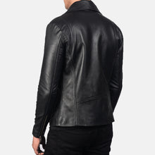 Load image into Gallery viewer, Black Leather Biker Jacket | Black Leather Jacket | Motorbike Jackets
