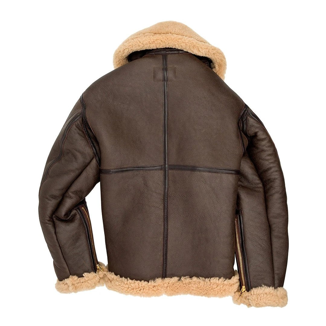 RAF Sheepskin B3 Bomber Jacket - Shearling leather