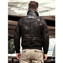 Load image into Gallery viewer, RAF B3 Sheepskin Shearling Leather Bomber Jacket
