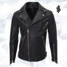 Load image into Gallery viewer, Unique Style Fashion Men’s Leather Jacket
