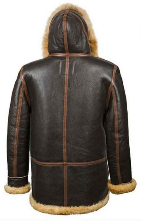 WWII B7 Flying Parka Jacket - Shearling leather