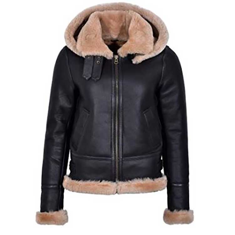 buy best shearling leather jackets, aviator leather jackets on sale