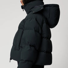 Load image into Gallery viewer, Women Mate Black Winter Puffer Jacket
