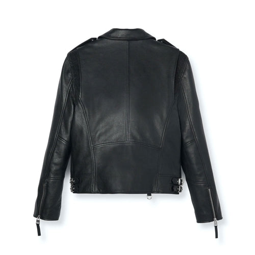 Black Biker Leather Jacket for Men | Motorcycle Biker Riding Jackets