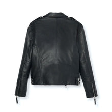 Load image into Gallery viewer, Black Biker Leather Jacket for Men | Motorcycle Biker Riding Jackets
