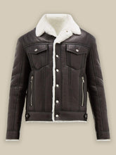 Load image into Gallery viewer, MEN STREETSTYLE SHEARLING JACKET - Shearling leather
