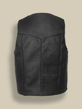 Load image into Gallery viewer, Men Premium Leather Vest - Shearling leather
