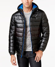 Load image into Gallery viewer, Leather Puffer Coat - Shearling leather
