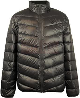 Men’s Bomber Winter Puffer Jackets - Shearling leather
