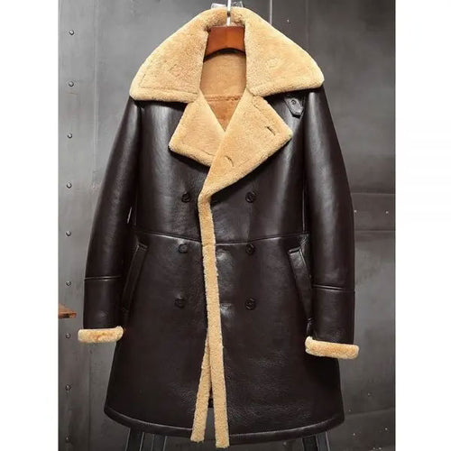 Mens Shearling Coat